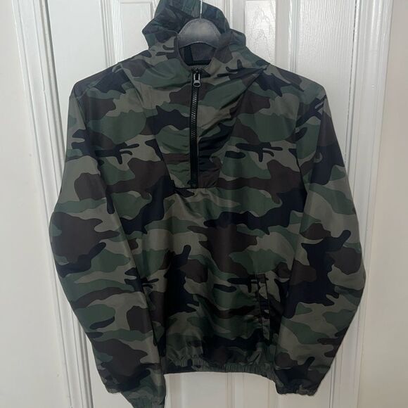 Forever 21 Other - Forever 21 zip up hoody green brown black fatigue